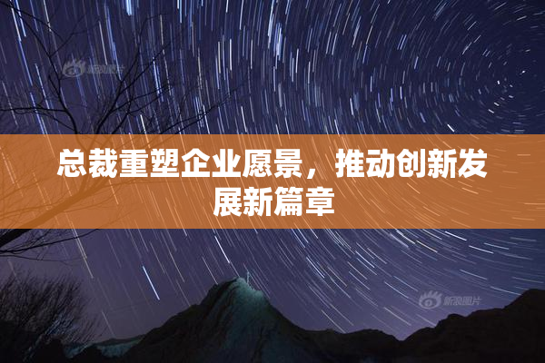 总裁重塑企业愿景，推动创新发展新篇章