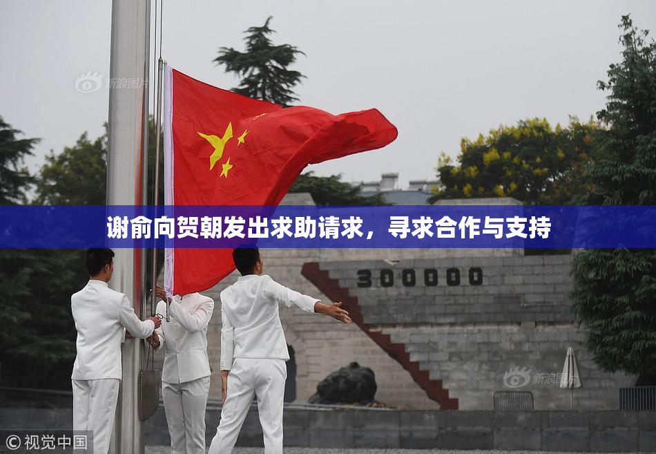 谢俞向贺朝发出求助请求，寻求合作与支持