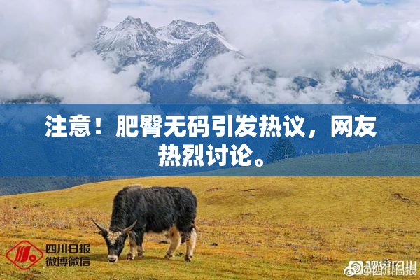 注意！肥臀无码引发热议，网友热烈讨论。