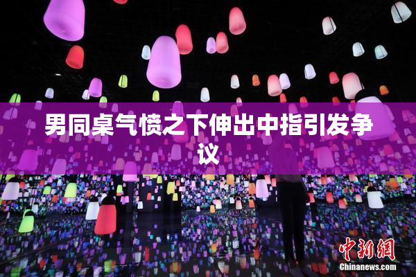 男同桌气愤之下伸出中指引发争议