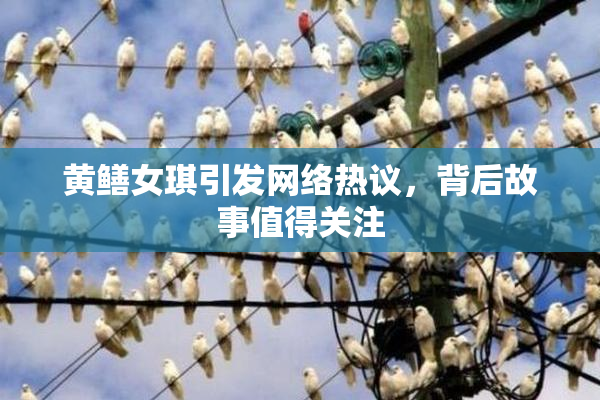 黄鳝女琪引发网络热议，背后故事值得关注
