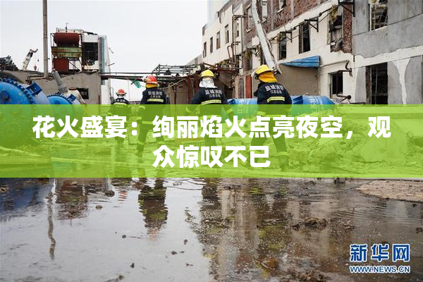 花火盛宴：绚丽焰火点亮夜空，观众惊叹不已