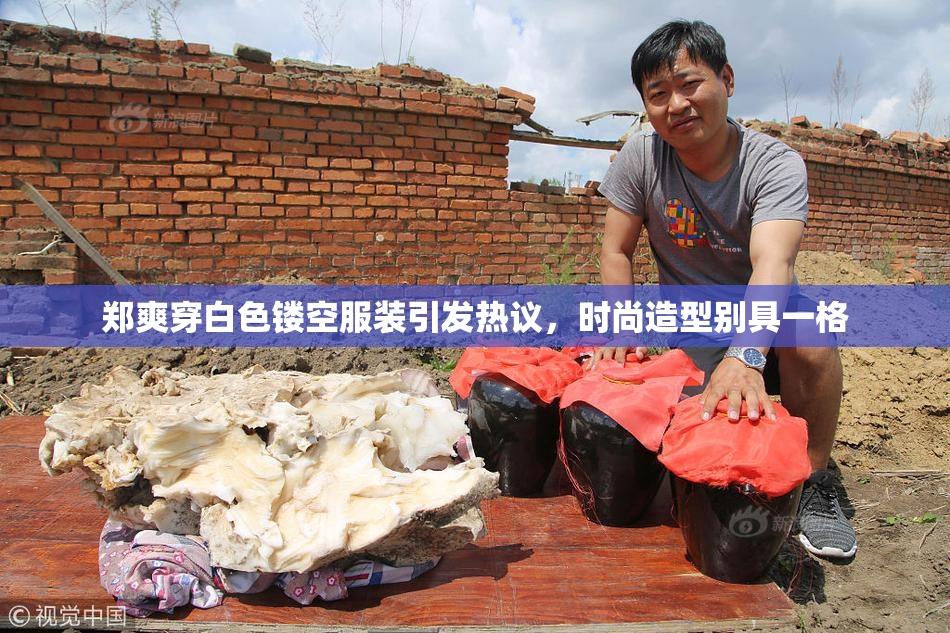 郑爽穿白色镂空服装引发热议，时尚造型别具一格