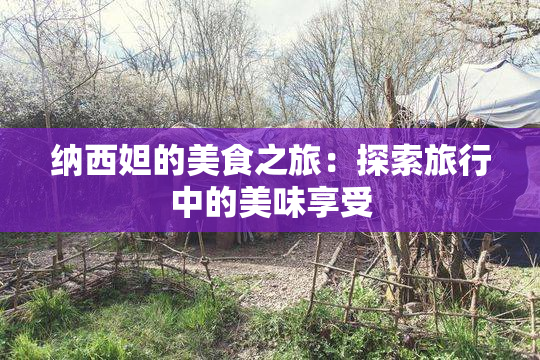 纳西妲的美食之旅：探索旅行中的美味享受