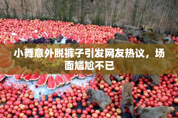 小舞意外脱裤子引发网友热议，场面尴尬不已