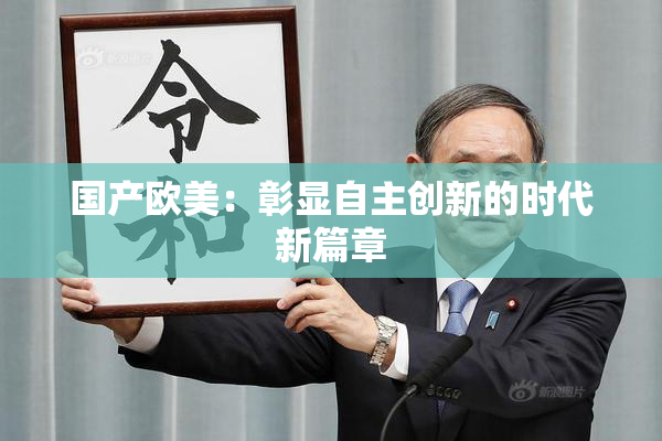 国产欧美：彰显自主创新的时代新篇章