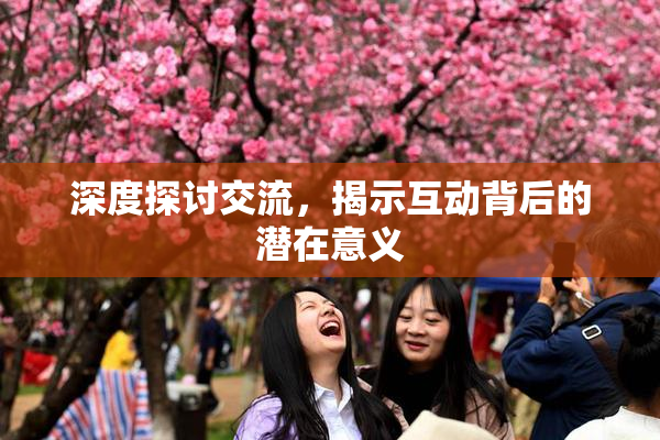 深度探讨交流，揭示互动背后的潜在意义