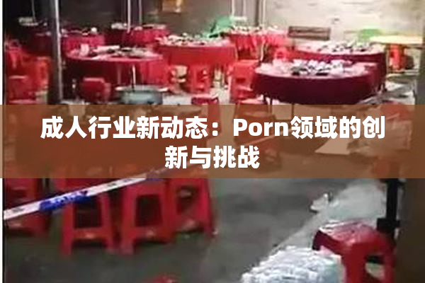 成人行业新动态：Porn领域的创新与挑战