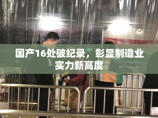 国产16处破纪录，彰显制造业实力新高度