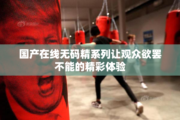 国产在线无码精系列让观众欲罢不能的精彩体验
