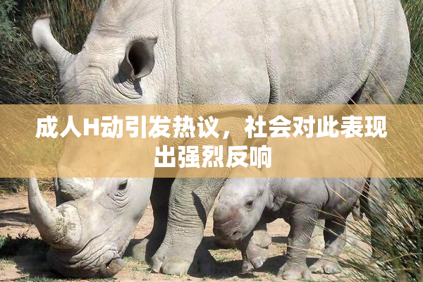 成人H动引发热议，社会对此表现出强烈反响
