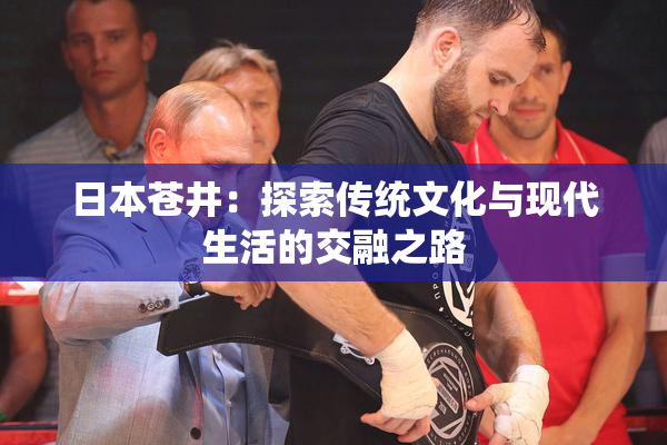 日本苍井：探索传统文化与现代生活的交融之路