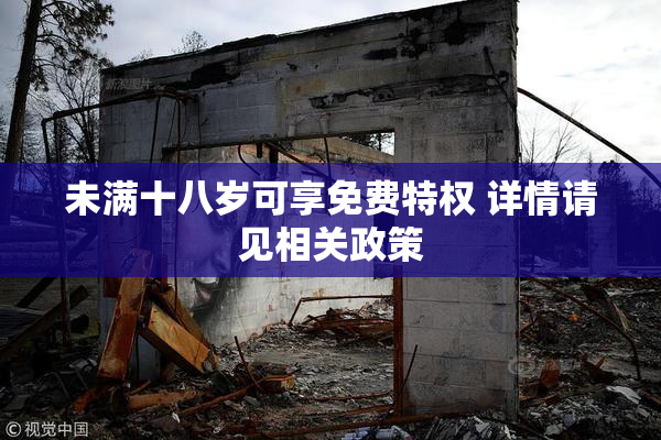 未满十八岁可享免费特权 详情请见相关政策