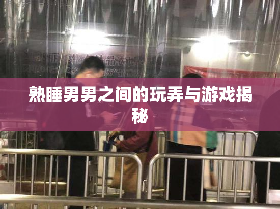 熟睡男男之间的玩弄与游戏揭秘