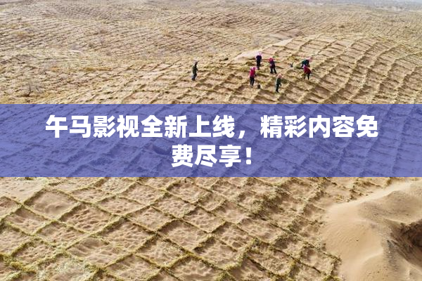 午马影视全新上线，精彩内容免费尽享！