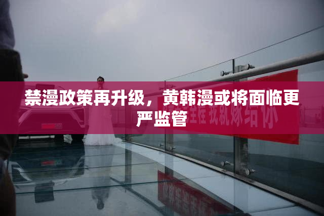 禁漫政策再升级，黄韩漫或将面临更严监管
