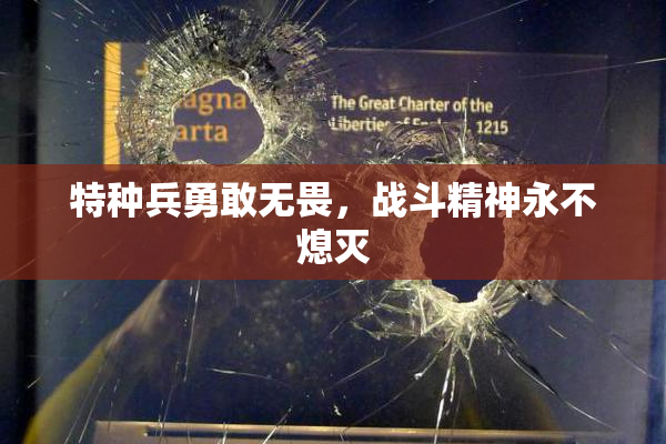特种兵勇敢无畏，战斗精神永不熄灭