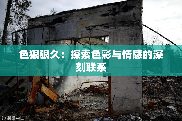 色狠狠久：探索色彩与情感的深刻联系