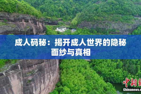 成人码秘：揭开成人世界的隐秘面纱与真相
