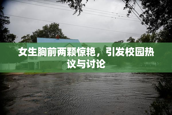 女生胸前两颗惊艳，引发校园热议与讨论