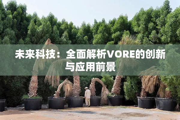 未来科技：全面解析VORE的创新与应用前景
