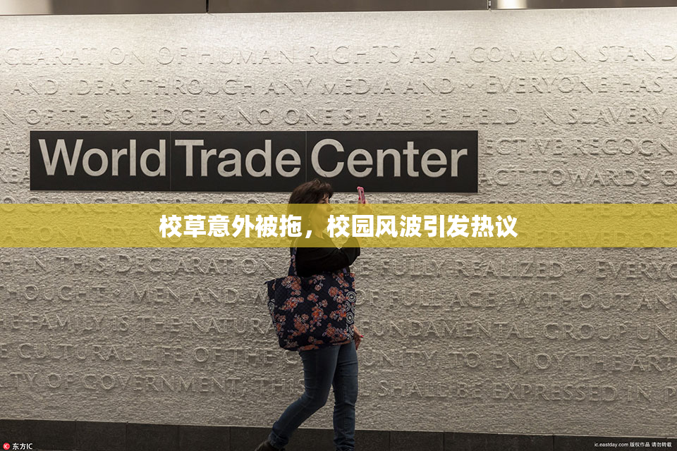 校草意外被拖，校园风波引发热议