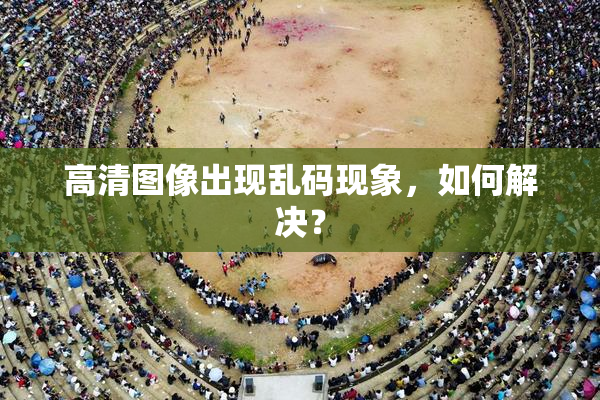 高清图像出现乱码现象，如何解决？