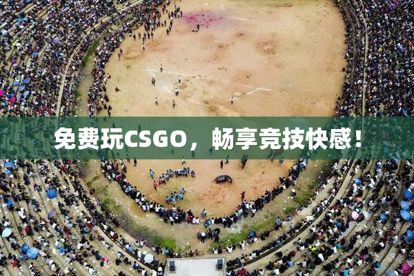 免费玩CSGO，畅享竞技快感！