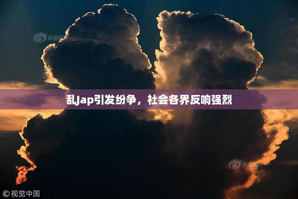 乱Jap引发纷争，社会各界反响强烈