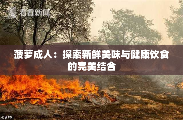 菠萝成人：探索新鲜美味与健康饮食的完美结合