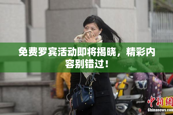 免费罗宾活动即将揭晓，精彩内容别错过！