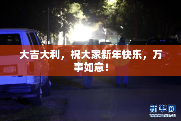 大吉大利，祝大家新年快乐，万事如意！