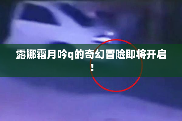 露娜霜月吟q的奇幻冒险即将开启！
