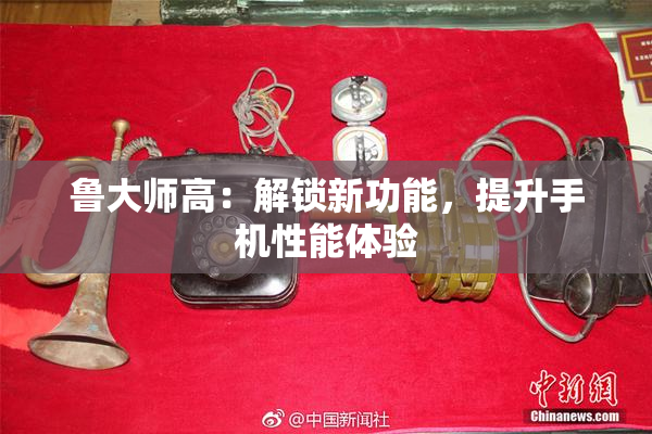 鲁大师高：解锁新功能，提升手机性能体验