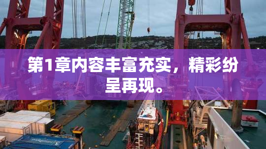 第1章内容丰富充实，精彩纷呈再现。