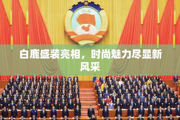 白鹿盛装亮相，时尚魅力尽显新风采