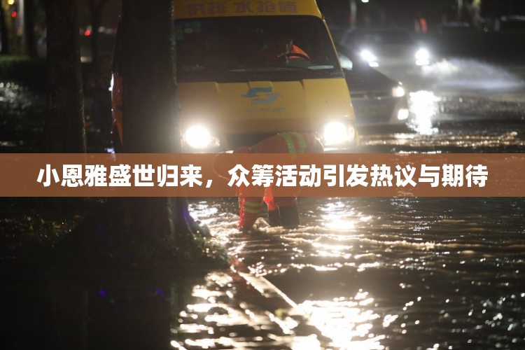 小恩雅盛世归来，众筹活动引发热议与期待