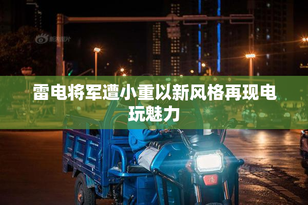 雷电将军遭小重以新风格再现电玩魅力