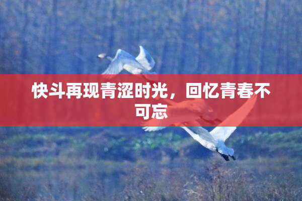 快斗再现青涩时光，回忆青春不可忘