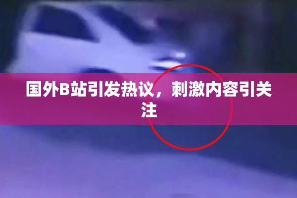 国外B站引发热议，刺激内容引关注