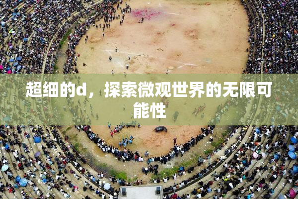 超细的d，探索微观世界的无限可能性