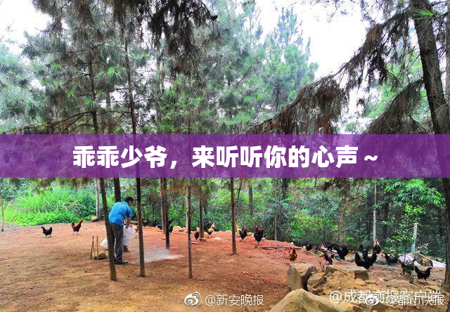 乖乖少爷，来听听你的心声～
