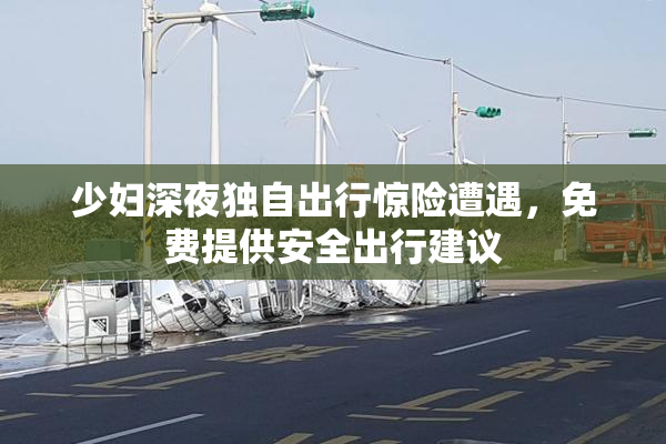 少妇深夜独自出行惊险遭遇，免费提供安全出行建议
