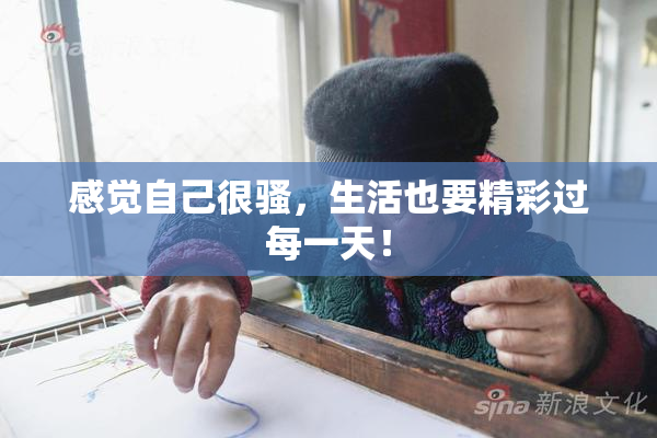 感觉自己很骚，生活也要精彩过每一天！