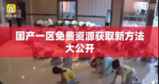 国产一区免费资源获取新方法大公开