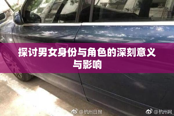 探讨男女身份与角色的深刻意义与影响