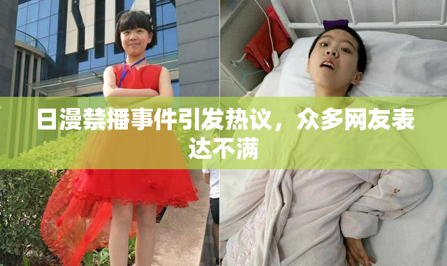 日漫禁播事件引发热议，众多网友表达不满