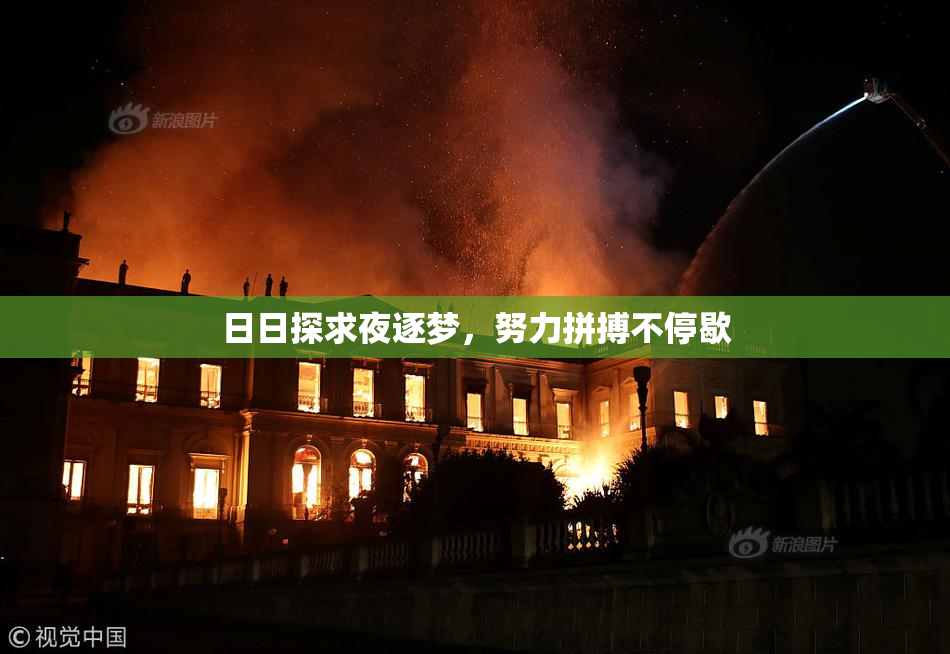 日日探求夜逐梦，努力拼搏不停歇