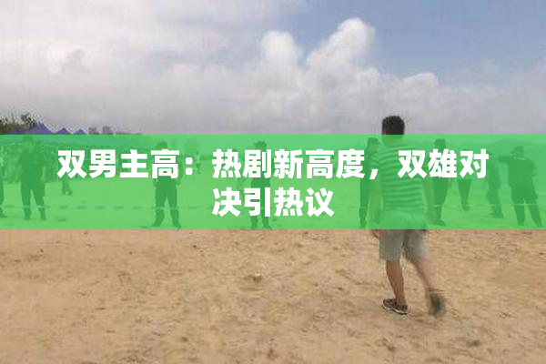 双男主高：热剧新高度，双雄对决引热议