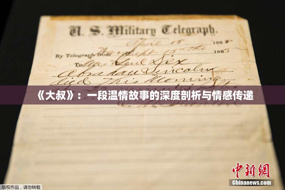 《大叔》：一段温情故事的深度剖析与情感传递